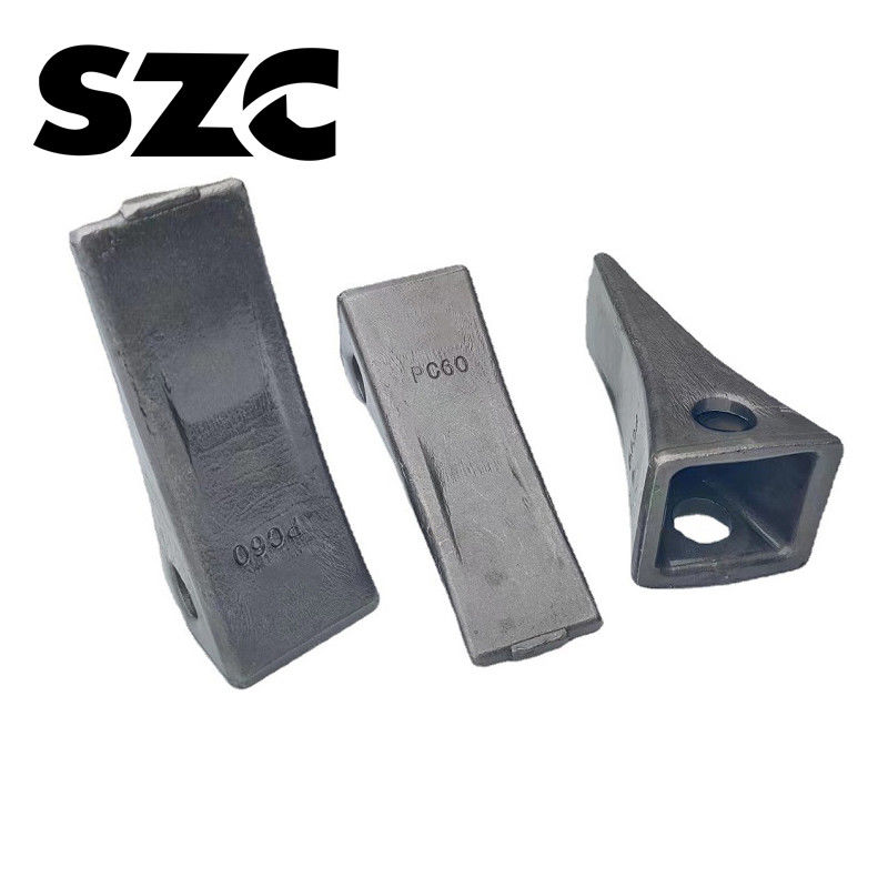 Couleur personnalisée Pc60 Pc100 Dents de seau pour excavatrice Komatsu 1u3352